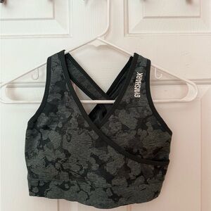 Gymshark Dark Green Sports Bra
